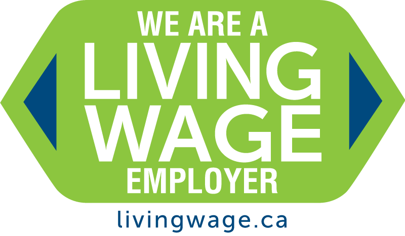 We are a Living Wage employer badge