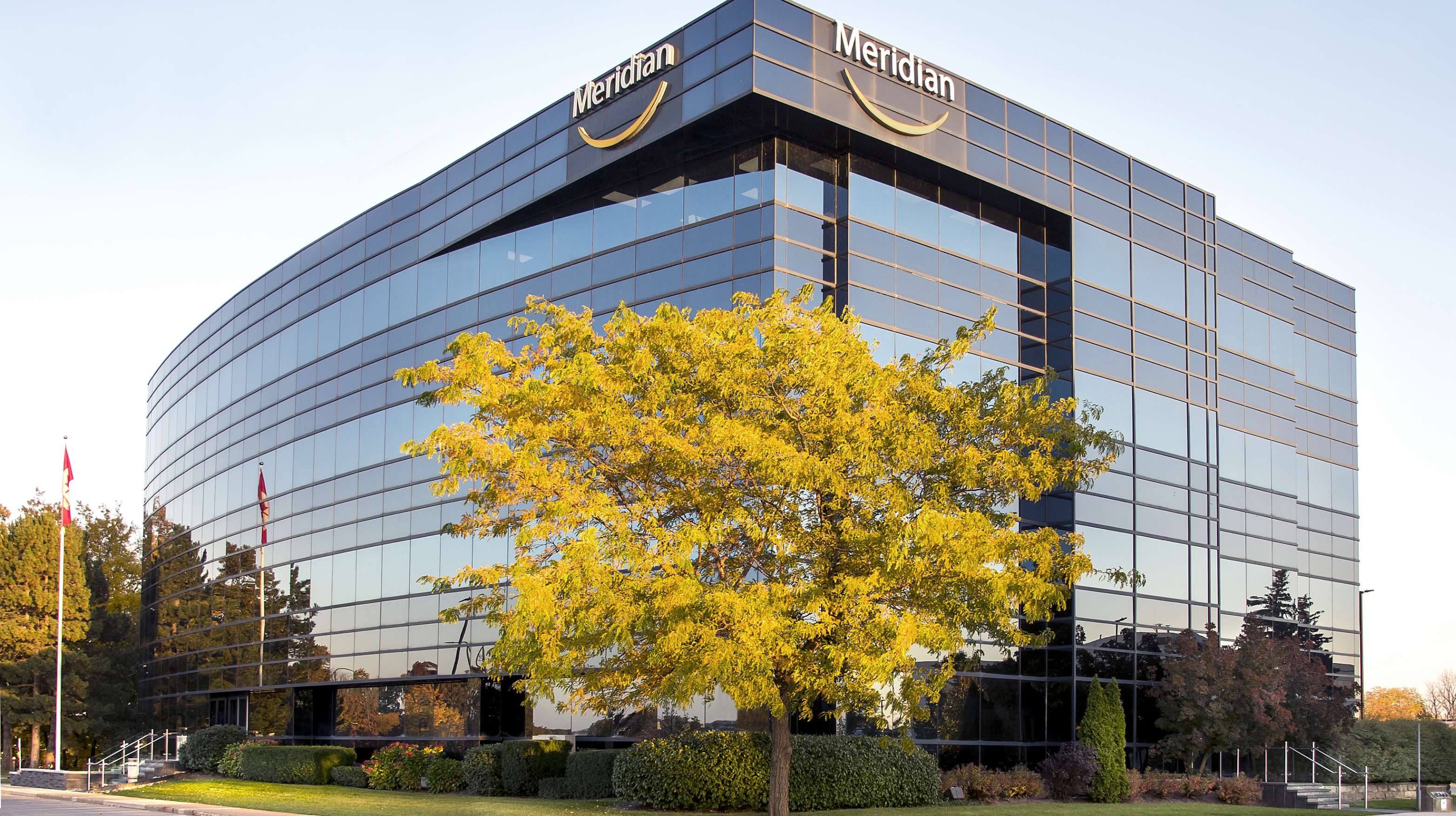 Outdoor view of Meridian corporate office 
